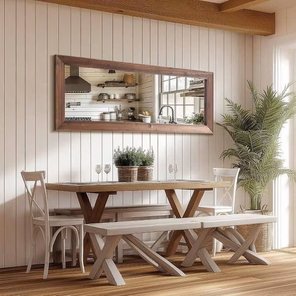 Serene Drift Asymmetrical Wall Mirror