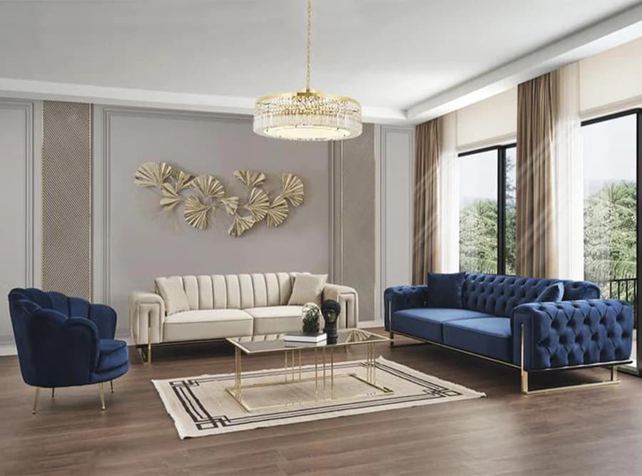 Tema Splendor Luxury Tufted Sofa