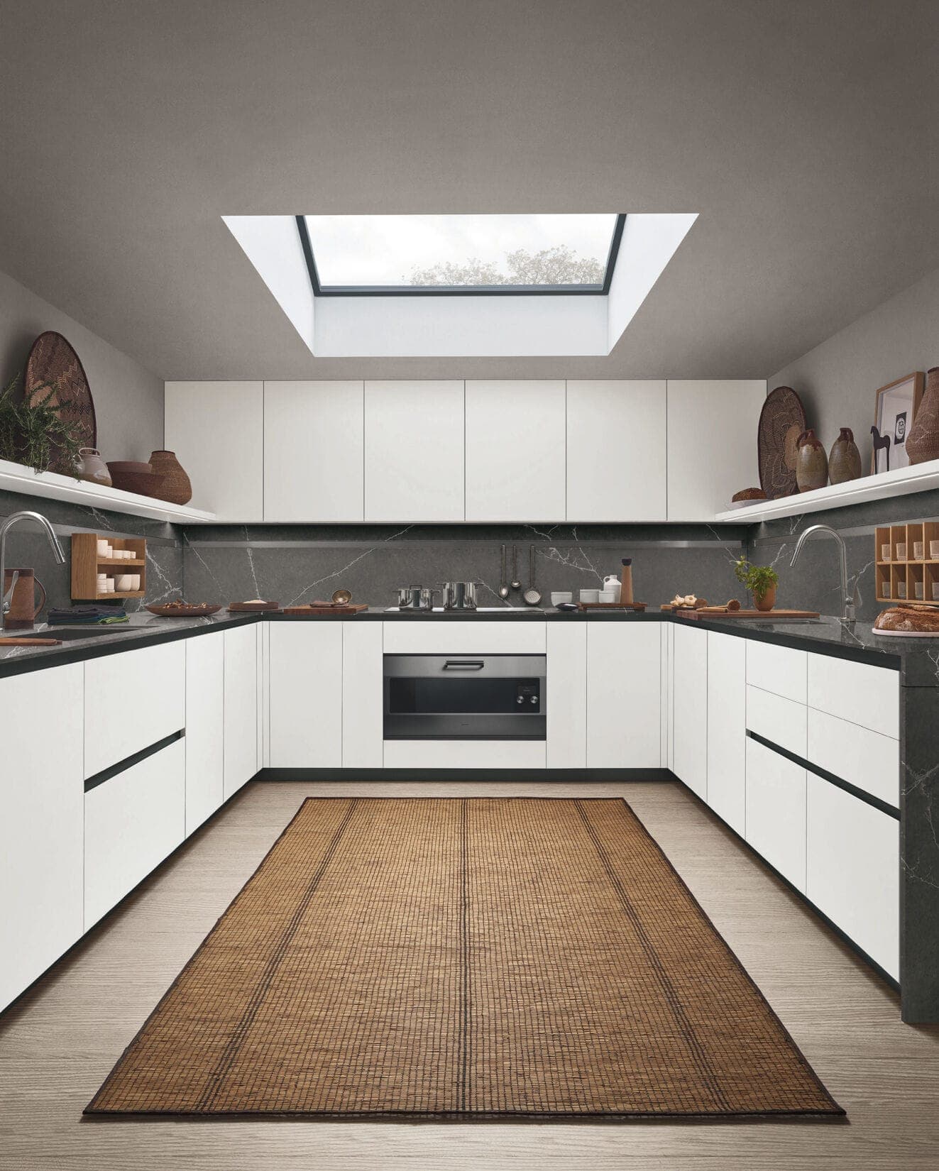Thea Graphite & Pearl Modular Kitchen