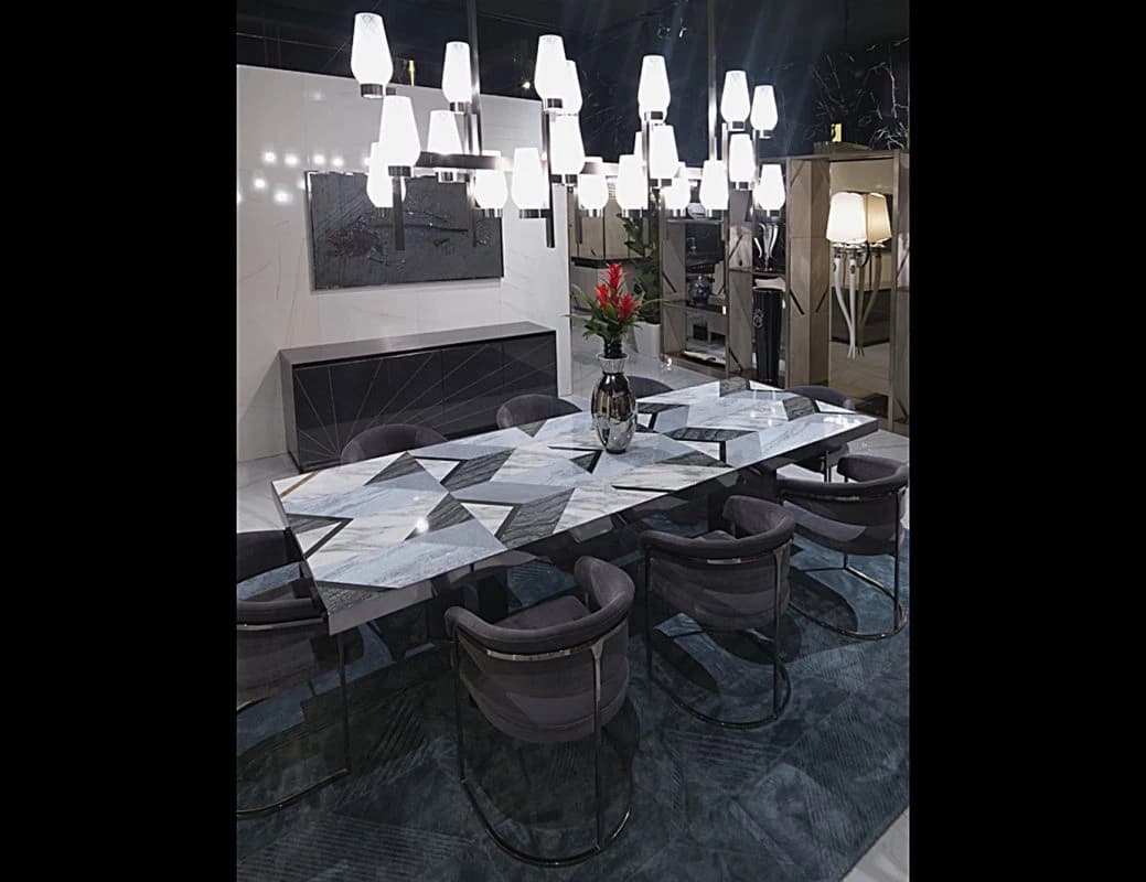 Vanguard Mosaic Art Deco Dining Table