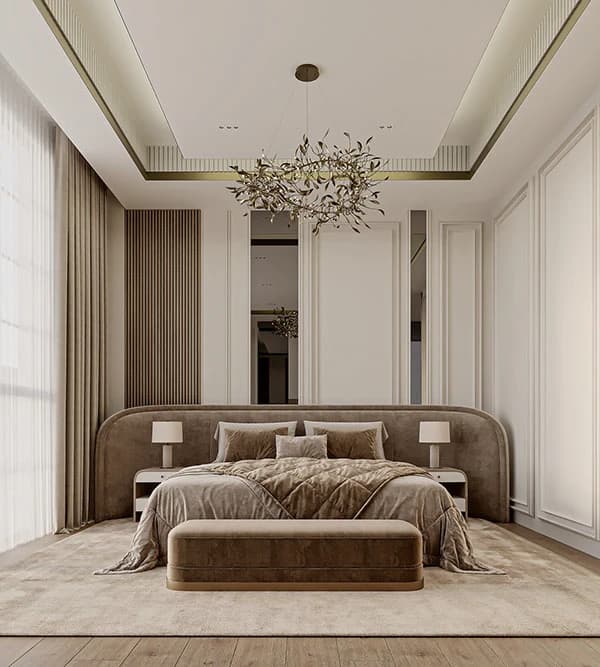 Komorebi Tropical Luxe Modern Bedroom Set