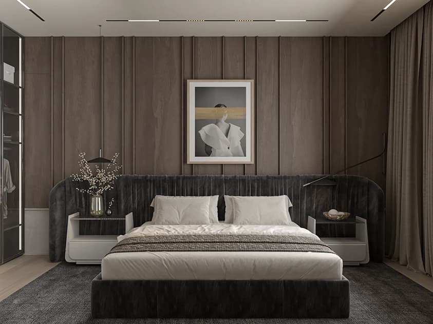 Baybars Sultan Luxury Round Canopy King Bedroom Set