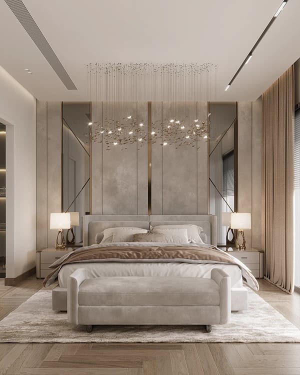 Celeste Contemporary Zen Luxury Bedroom Set