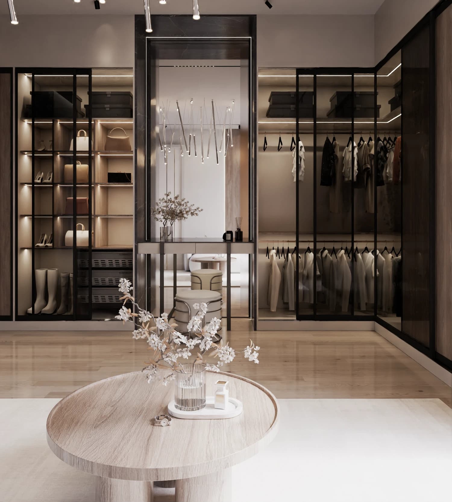 Valeska Grand Luxury Walk-in Closet System