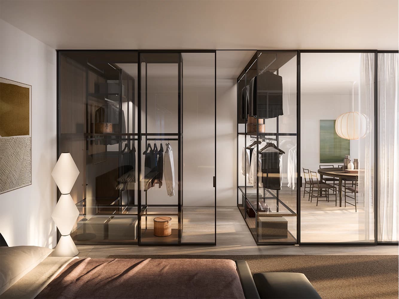 Antibes Zen Master Walk-in Closet System