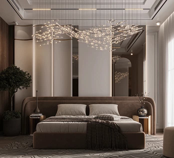 Sakura Contemporary Zen Bedroom Set